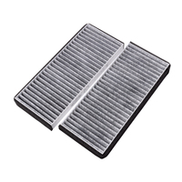 Filtro de Cabina K031V9030 K015V9030 KD45-61-J6X KR11-61-J6X KD4561J6X9A KD4561J6X Filtro de Aire Universal para Cabina de Coche para Mazda
