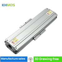 Module linéaire KHMOS HYS170 G2510 1700mm, fournisseur OEM, machine d'assemblage LED, charge 110kg, extrusion à rainure en T