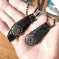 Couteau zippé lame de fermeture éclair Mini petit couteau de poche utilitaire Portable outil d'urgence de survie en plein air pliable en acier inoxydable EDC