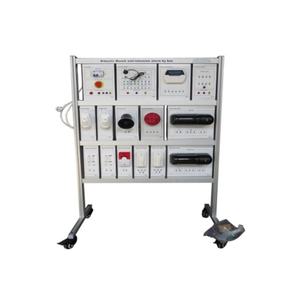 Equipo Didáctico de Alarma Antirrobo para Formación Profesional en Automatización de Edificios - Product Image 1