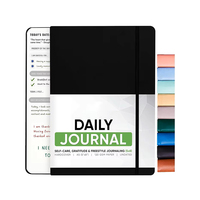 GuangAo impression planificateur quotidien en cuir Agenda Affirmation bien-être prière auto-soin Journal objectif Sublimation livre