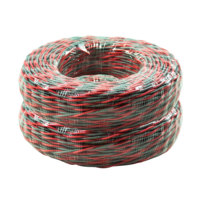 Kabel Tahan Api WDZBN-RYJS 2 Inti 1.5mm² 300/500V Inti Tembaga Bebas Oksigen 99,99% Berisolasi XLPO dengan Selubung Terlindungi