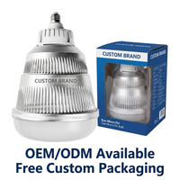 Ampoule LED Haute Puissance 50W 100W 150W 200W avec Dissipation Thermique Optimale, Corps en Aluminium, Série Étoile Lune, Éclairage Industriel et Commercial