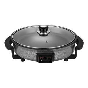 Sartén eléctrica redonda para cocinar, 1500 W, Antón, idli - Product Image 1
