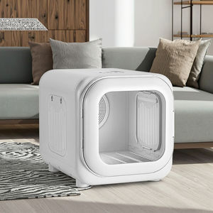 صندوق تجفيف شعر الحيوانات الأليفة الأوتوماتيكي بالكامل من اليابان، منخفض الضوضاء، مصنوع من البلاستيك، للكلاب والحيوانات الأليفة الصغيرة، للتنظيف والاستحمام - Product Image 2