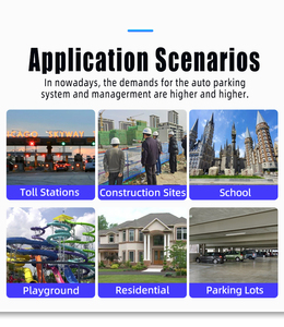 Cơ giới Swing rào cản turnstile cho xe Hệ thống đỗ xe trung tâm mua sắm bãi đậu xe gấp hàng rào cổng đậu xe - Product Image 5