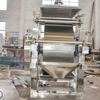 Sécheur à tambour chauffé à la vapeur industriel SUS304, capacité 50-200 kg/h, pour l'extraction de levure et le traitement de la poudre d'amidon de pois