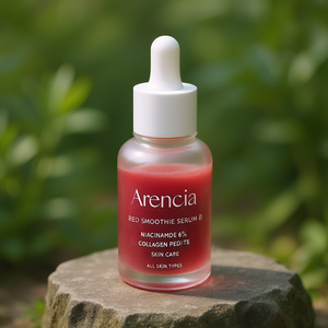Arencia Red <b>Smoothie</b> Serum B 30ml Niacinamide 6% Collagen Peptide Daily Skin Care All Skin Types - Product Image 3