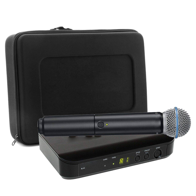 BLX24 2 Channel UHF BLX4 Wireless BLX24 BLX8 BLX4/PG58/S58 Karaoke BLX24 PG58 SIM58 BETA58 Microphone