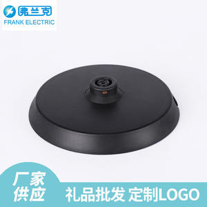 Hervidor eléctrico de vidrio Frank de 1.7L con apagado automático, asa y base - Product Image 5