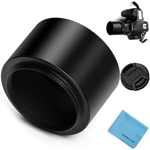 Pare-soleil en aluminium de 77 mm, pare-soleil en métal à visser pour objectif d'appareil photo <span class=keywords><strong>Canon</strong></span> Nikon Sony DSLR, protection anti-éblouissement - Product Image 5
