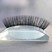 GLAMLASH Extensions de cils synthétiques personnalisées à votre marque privée, faites à la main, naturelles, longues, de qualité supérieure, mix de longueurs, extensions économiques