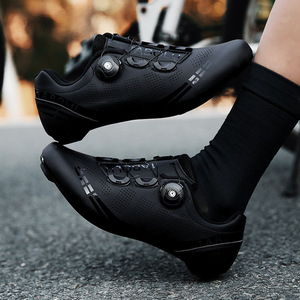 Chaussures de vélo de montagne pour hommes et femmes Chaussures de vélo de route sans verrouillage avec larges semelles dures et sans verrouillage - Product Image 2