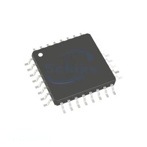 AD5763CSUZ IC DAC 16BIT V OUT 32TQFP 32 TQFP Manufacturer Channel Electronic Components One-Stop Order Data Acquisition - Product Image 1