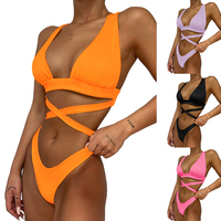 2022 Custom Logo Bikini Set Sexy Hoge Kwaliteit Meisje Zwemmen Vrouw Swimwear Micro Bikini Badpak Designer Badpakken