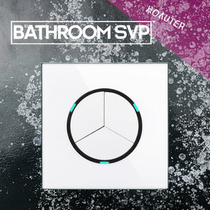 Durable Tempered Glass Touch Panel <b>Wall</b> <b>Light</b> Retro Style IP22 Waterproof 250V 3-<b>Switch</b> 16A 100000 Cycle Easy Installation Home - Product Image 3