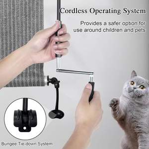 Persiana Enrollable Exterior sin Cable para Patio, Persianas Enrollables para Exteriores con Protección UV del 90% - Product Image 4