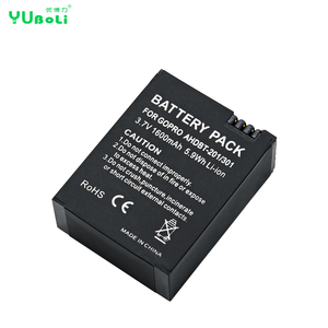 <span class=keywords><strong>Batterie</strong></span> Li-ion pour caméra d'action <span class=keywords><strong>GoPro</strong></span> AHDBT-201 AHDBT-301, 3.7V 1600mAh 5.9Wh, compatible avec <span class=keywords><strong>GoPro</strong></span> Hero 2 Hero 3 <span class=keywords><strong>Hero3</strong></span>+ Sports Cam - Product Image 3