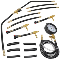 Perfactool YS-048 Testeur de pression d'injection de carburant - Outils de réparation avec écran LCD - Kit d'outils de test de pression de carburant (18 mois)
