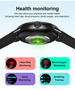 Nouveautés Montre connectée DT M5 avec écran AMOLED HD, étanche IP68, grande mémoire 4 Go, surveillance de la santé, <span class=keywords><strong>pour</strong></span> les sports de plein air - Product Image 3