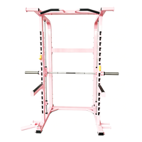 Rack de musculation multifonctionnel Smith Machine, équipement de fitness commercial pour salle de sport, avec certification CE ISO9001, fourni directement par l'usine