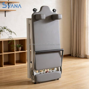 Cama de Pilates Plegable de Aluminio con Bandas de Resistencia Ajustables y Duraderas para Entrenamiento de Salud y Fitness en Estudio de Pilates - Product Image 3