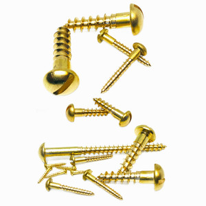 Brass Flat Head Slot <strong>Wood</strong> <strong>Screw</strong> - Product Image 5