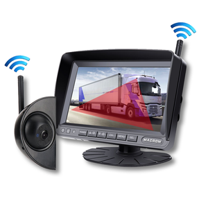 Cámara de Visión Trasera Inalámbrica RMW704KRSIDE y Sistema de Monitoreo de Seguridad para Conducción con Monitor - Product Image 1