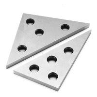 Blocs d'angle 30/60 degrés (2 pièces) pour machines-outils, blocs parallèles de tournage CNC, outil de mesure de précision, blocs de calibrage parallèles