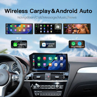 ZWNAV 12.9 pouces écran Android 13 Carplay pour BMW X3 X4 2011-2017 autoradio GPS Navi lecteur multimédia voiture stéréo plus grand écran