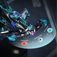 Robotime Rokr Cadeau fait main MI07 Manta Ray Kit de modèle de puzzle 3D à assembler soi-même pour adultes