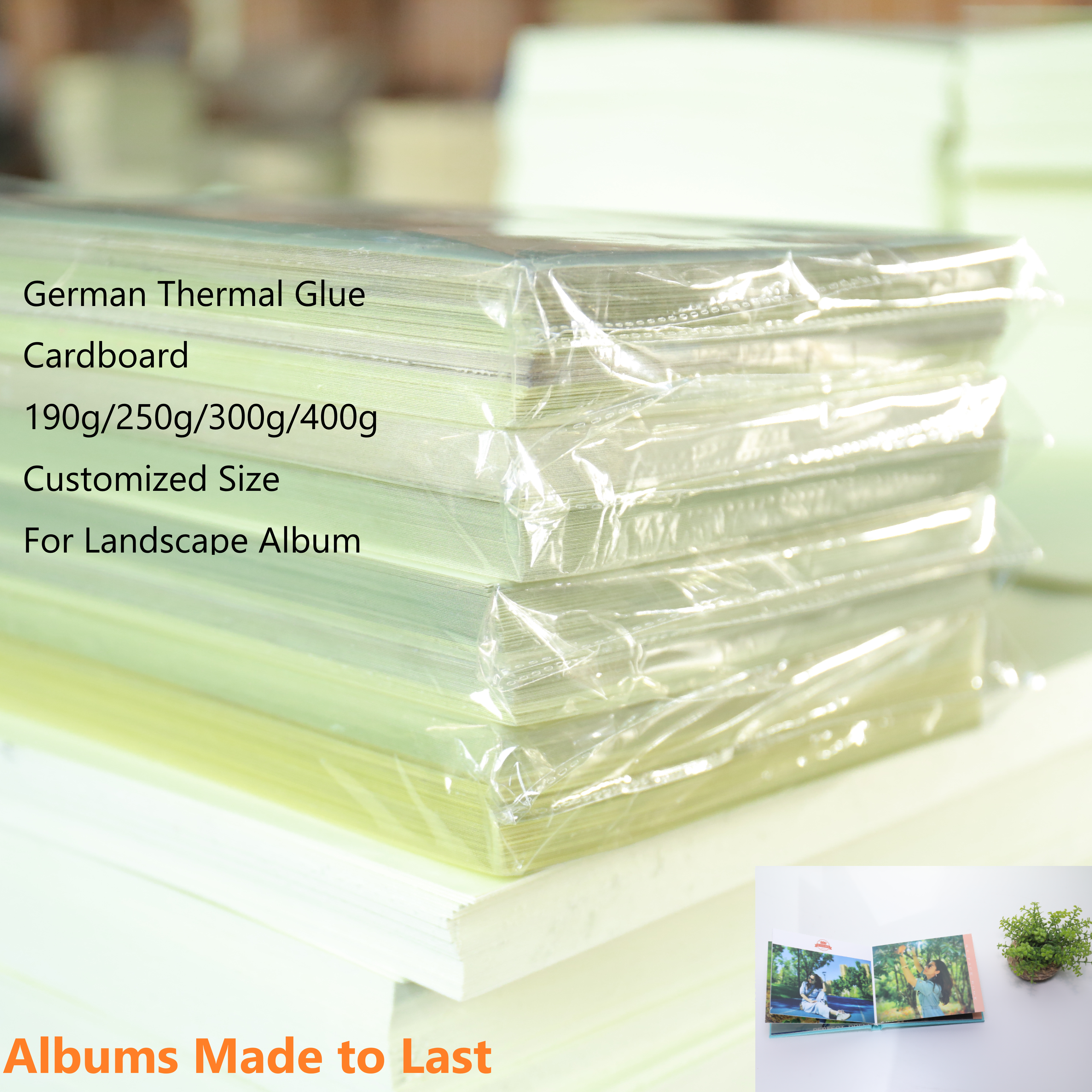 hot melt/ adhesive cardboard