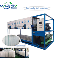 Máquina de hielo en bloques de 15 toneladas, diseño modular, fácil de instalar y mantener, adecuada para la pesca en áreas remotas.