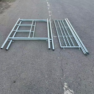 <span class=keywords><strong>Échafaudage</strong></span> en acier galvanisé de haute qualité, type H, robuste, pour travaux de maçonnerie, destiné aux projets de construction résidentielle et hôtelière - Product Image 5