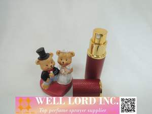 Récipient d'atomiseur en métal rechargeable de bouteille de parfum de voyage professionnel avec le pulvérisateur de pompe de collier de verre pour l'usage de soins personnels - Product Image 4