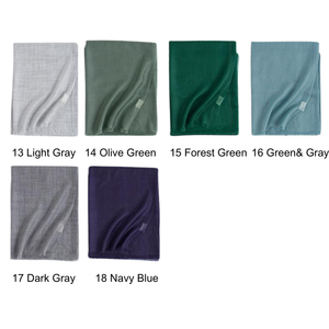 Chal de Cachemira Elegante Personalizado al por Mayor, Bufanda Corta Transparente y Transpirable para Otoño, Estilo Minimalista para Mujer - Product Image 3