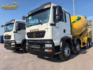 Camión Mezclador Howo Usado de Alta Calidad de 12 <span class=keywords><strong>M3</strong></span> con Bomba Principal y Componentes del Motor Sinotruck Zoomlion para Uso en Fábricas de Cemento - Product Image 6