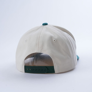 Custom Snap Back Hat Two Tone Color Bordado Logo Unstructured 5 Panel Gorras de béisbol - Product Image 6