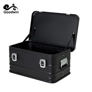 Large Capacity <strong>Camping</strong> Travel Sundries <strong>Storage</strong> <strong>Box</strong> Stackable Aluminum <strong>Storage</strong> Case <strong>Box</strong> - Product Image 2