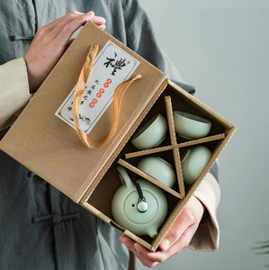 Portable Travel Tea <b>Set</b> the Ceramic <b>Teapots</b> Can Be Customized With Logos and Colors Creative Gift - Product Image 2