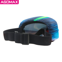 Conception personnalisée extensible pour l'extérieur Polyester Spandex Ski Google Cover