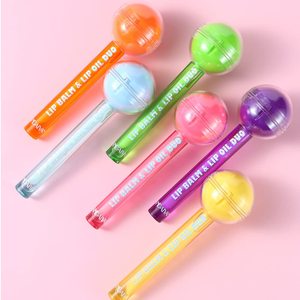 Baume à lèvres teinté Lollipop Lip Gloss, Magic <span class=keywords><strong>pH</strong></span> Color Changing Pink Lipstick & Vitamin E Clear Lip Oil - Product Image 3