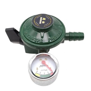 Régulateur de gaz <span class=keywords><strong>propane</strong></span> <span class=keywords><strong>butane</strong></span> avec jauge Certificat SNI Régulateur de pression de bouteille GPL HI205 - Product Image 1