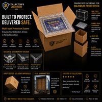 Boîtier de protection personnalisé en acrylique pour ETB, compatible avec les protège-cartes ETB, présentoir transparent pour collection de cartes scellées, vente en gros