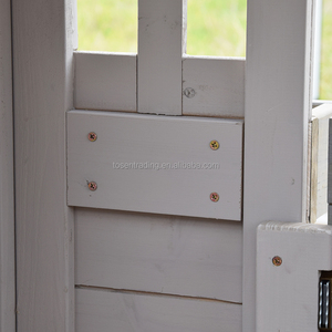 Maisonnette de jeu pour enfants en bois, montage facile, toit en bois, cabane d'extérieur pour jardin - Product Image 3