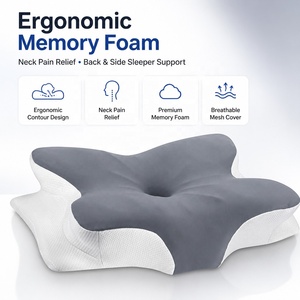 <span class=keywords><strong>Almohada</strong></span> <span class=keywords><strong>Ortopédica</strong></span> Cervical en Forma de Mariposa Personalizada, <span class=keywords><strong>Almohada</strong></span> de Espuma Viscoelástica Inteligente <span class=keywords><strong>para</strong></span> <span class=keywords><strong>Dormir</strong></span> - Product Image 1