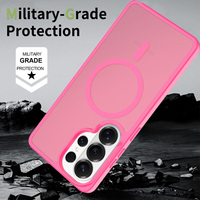 Étui de téléphone portable pour Samsung Galaxy S26 Ultra, coque de téléphone antichoc avec aimant, coque personnalisée S25 S24 S23 S22 Fe Plus