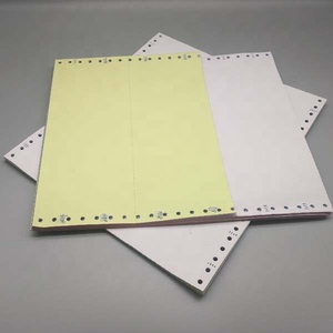 Papel Continuo NCR sin Carbón de 4 Capas, Marca Huabao, Fabricado en China, Azul, para Impresión de Facturas y Recibos - Product Image 2