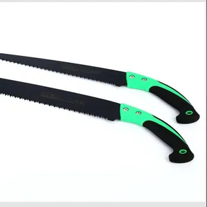 2022 Hot Sale 500mm Green Black Wood Saw Portable Home Manual Hand Saw For Pruning Trees Trimming Branches Garden Tool