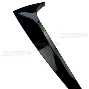 1 Par de Alerones Laterales Negros Brillantes para Ventana Trasera de BMW X4 G02 2019 2020 2021 2022, Espejo Retrovisor Trasero - Product Image 6